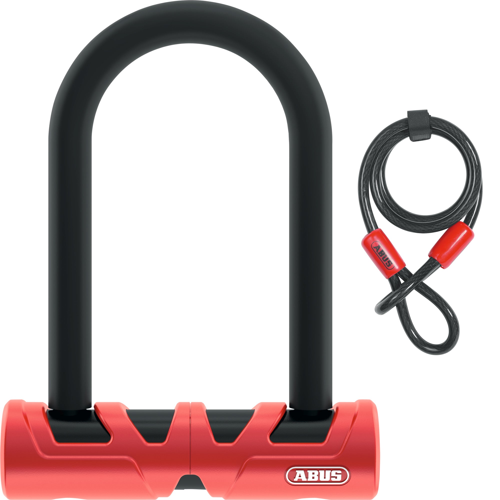 ABUS Ultimate Mini 420 U-Shackle Lock 140mm + 10/120 Cobra Cable (Gold Sold Secure)