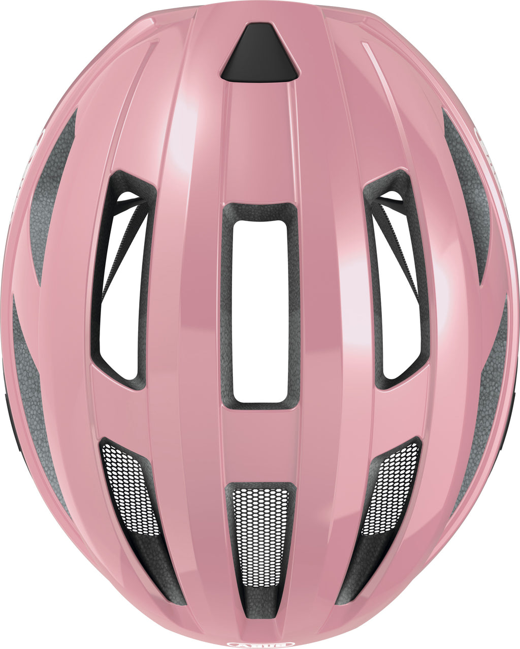 ABUS Macator Road Helmet in Shiny Rose