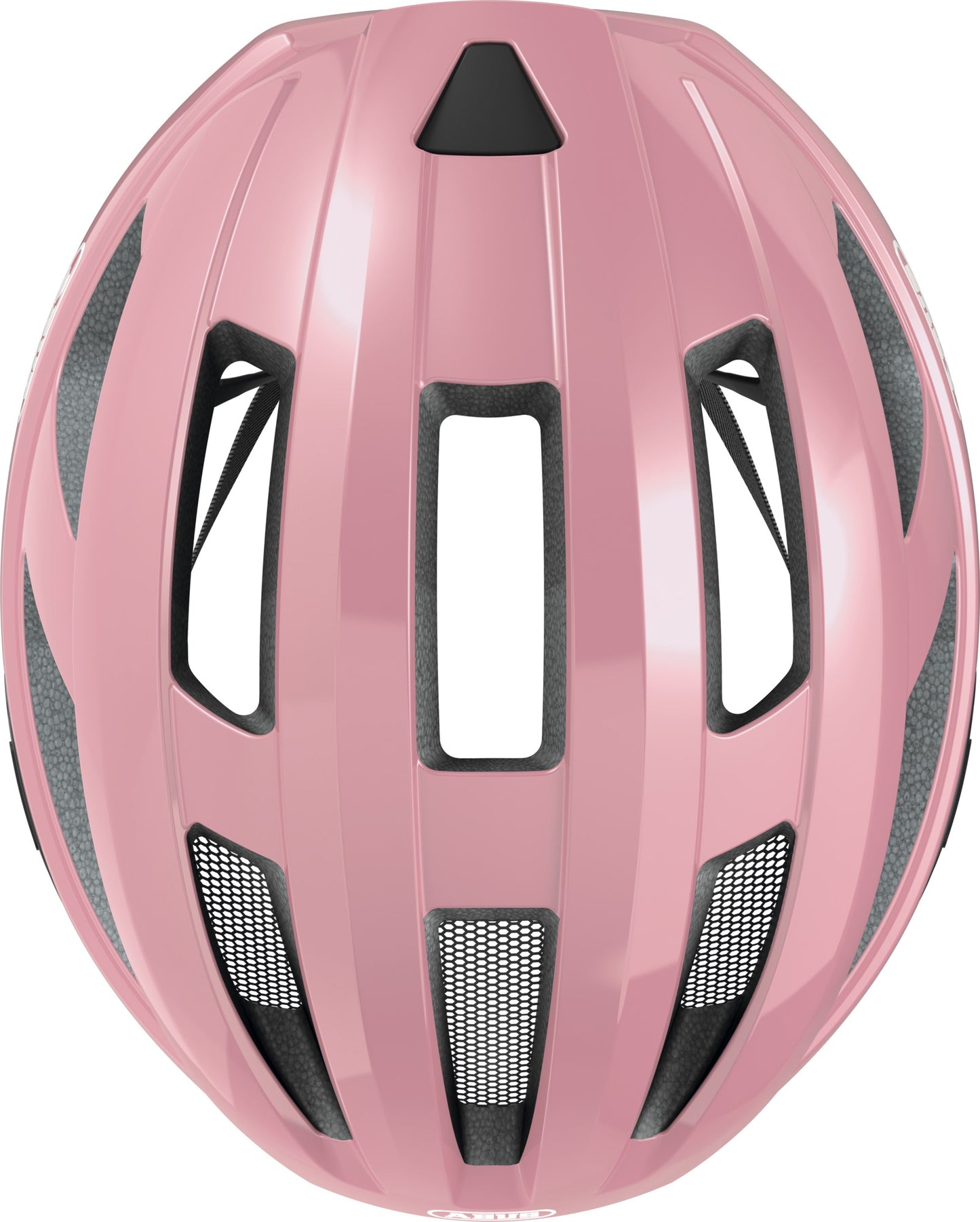 ABUS Macator Road Helmet in Shiny Rose