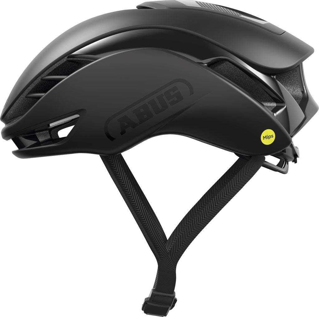 ABUS GameChanger 2.0  MIPS Road Aero Elite Helmet in Velvet Black (Made in Italy)