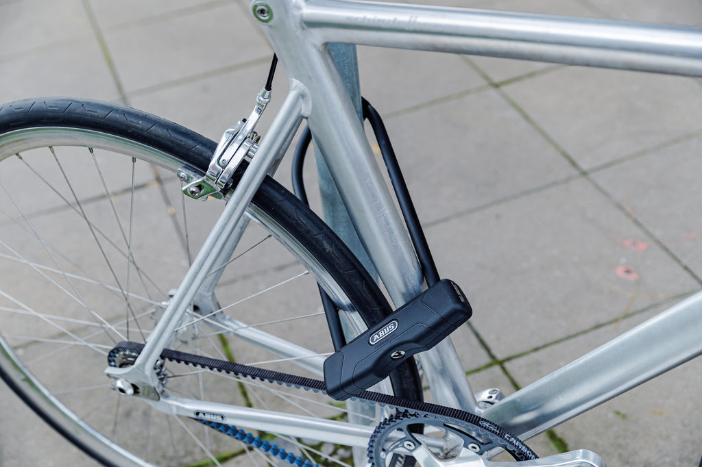 ABUS Granit 460 U-Shackle Lock 150/230mm (Silver Sold Secure)