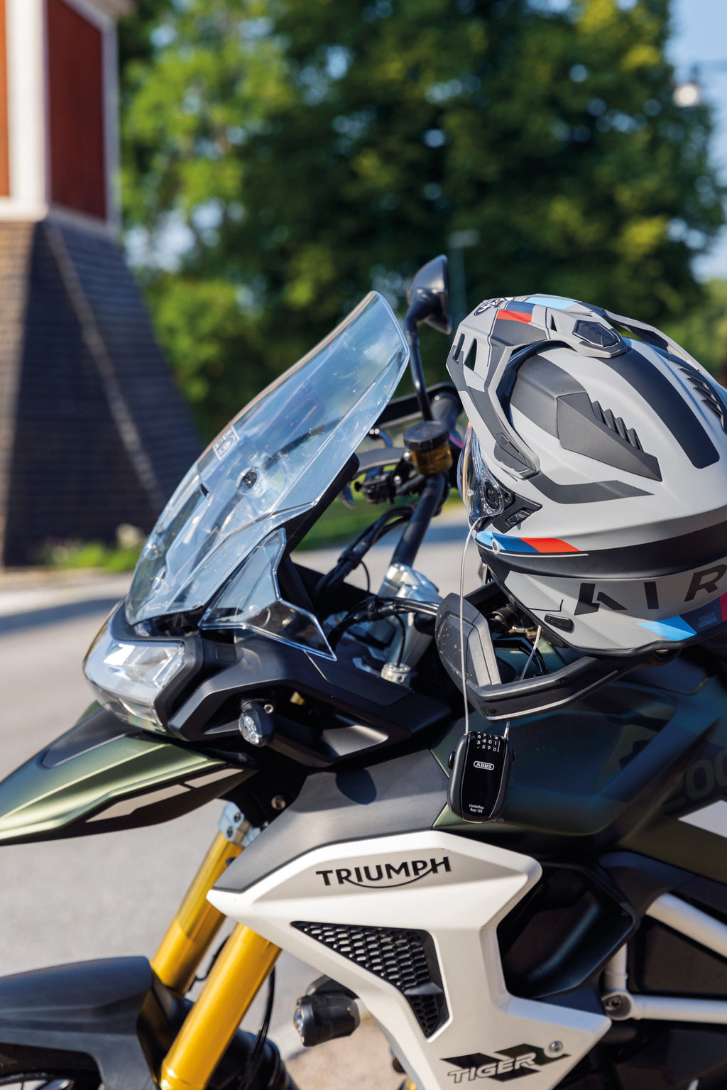 ABUS Combiflex Rest 105 Cafe Lock in Black