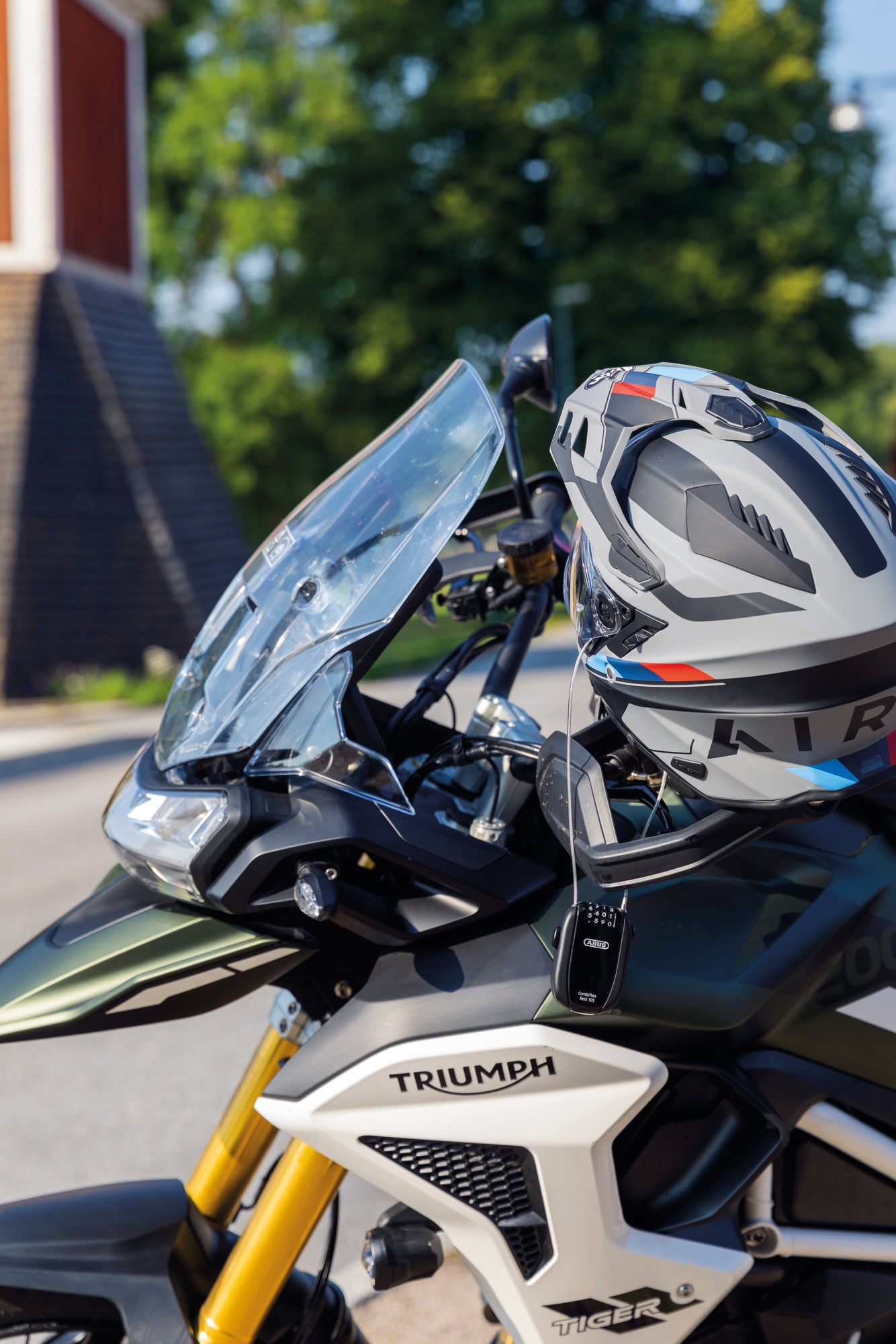 ABUS Combiflex Rest 105 Cafe Lock in Black