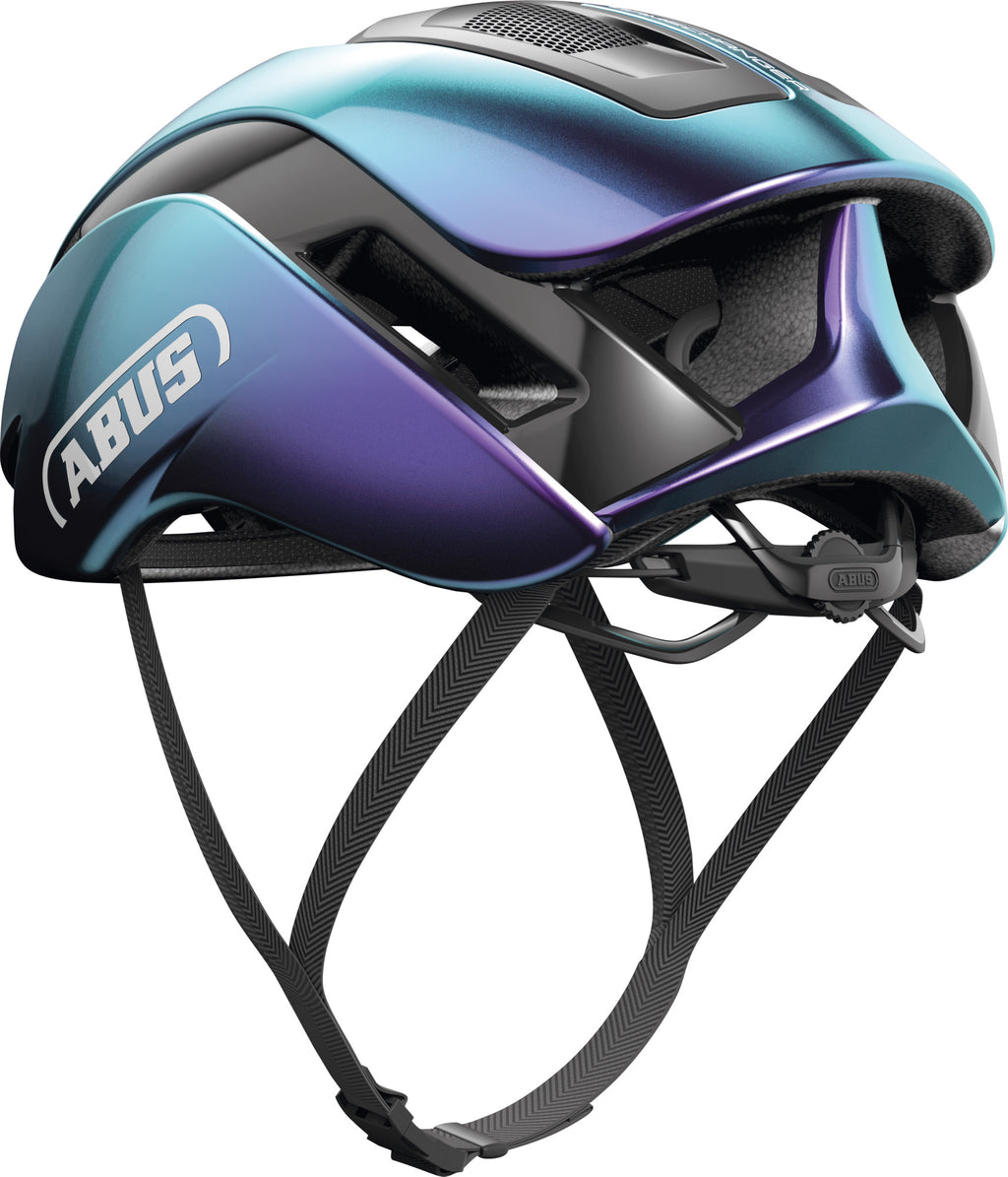 ABUS GameChanger 2.0 Road Aero Elite Helmet in Flip Flop Purple (Made in Italy)