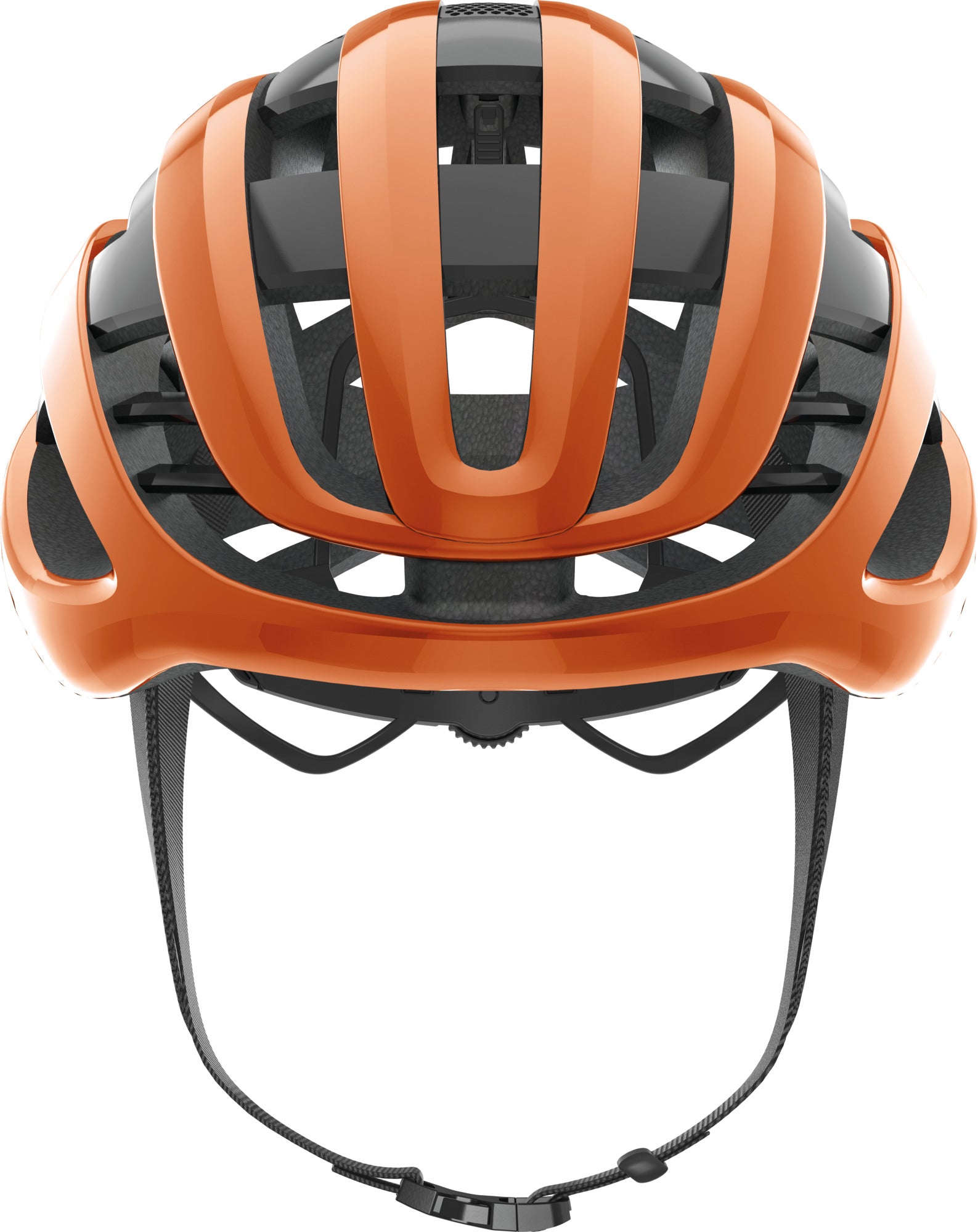 ABUS AirBreaker Road Elite Helmet in Goldfish Orange (Made in Italy)