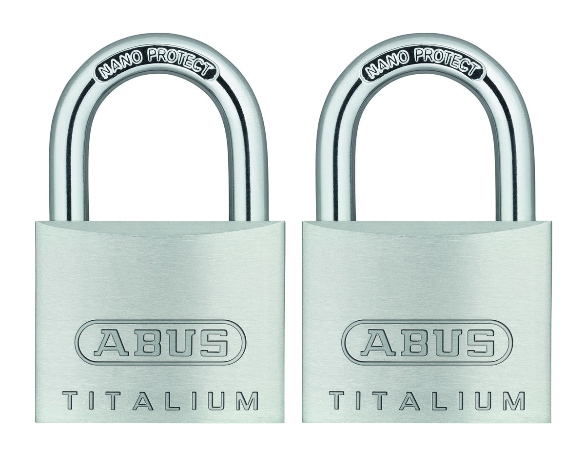 ABUS Keyed Alike Padlock 64TI/40 Twin Pack