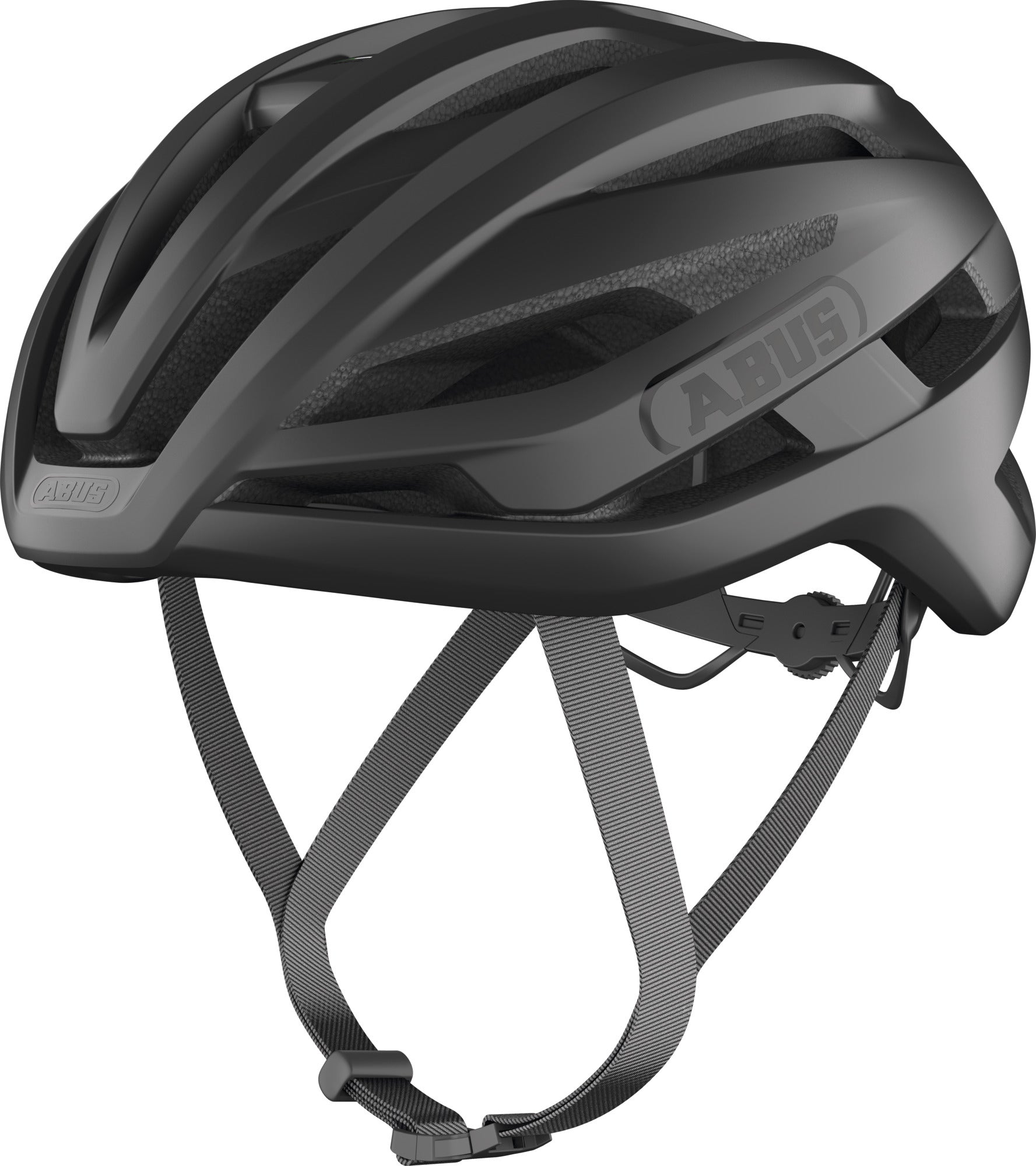 ABUS Stormchaser ACE Road Helmet in Velvet Black (Made in Italy)