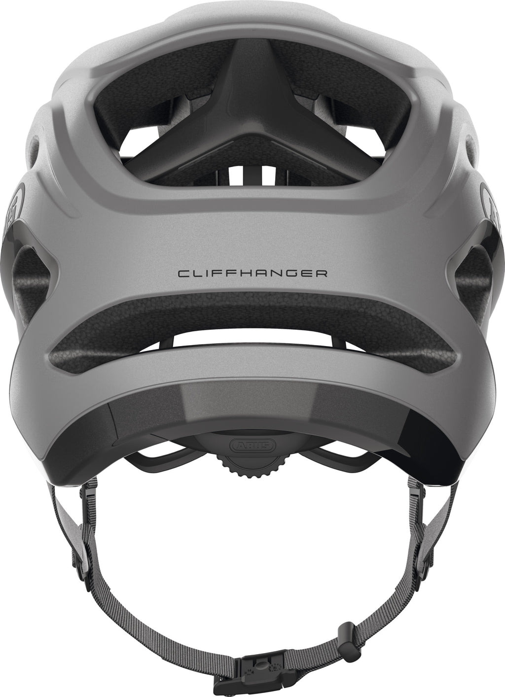 ABUS Cliffhanger MTB Helmet in Ti Silver