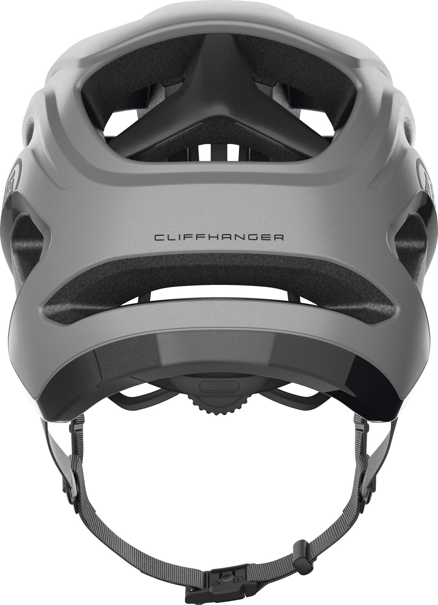 ABUS Cliffhanger MTB Helmet in Ti Silver