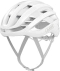 ABUS AirBreaker Road Elite Helmet in Pure White (Made in Italy)