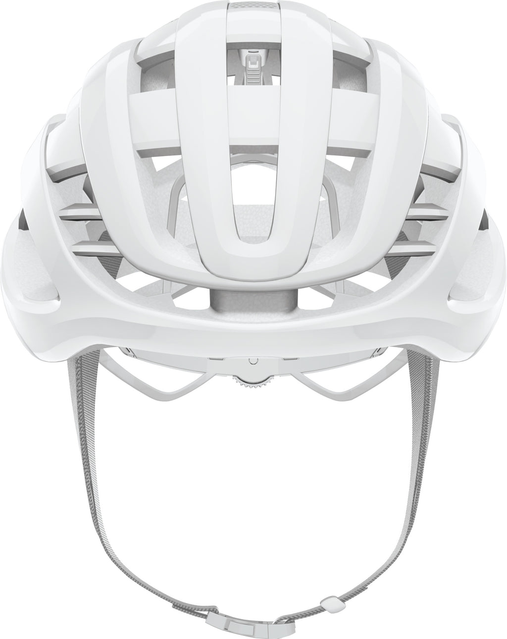 ABUS AirBreaker Road Elite Helmet in Pure White (Made in Italy)