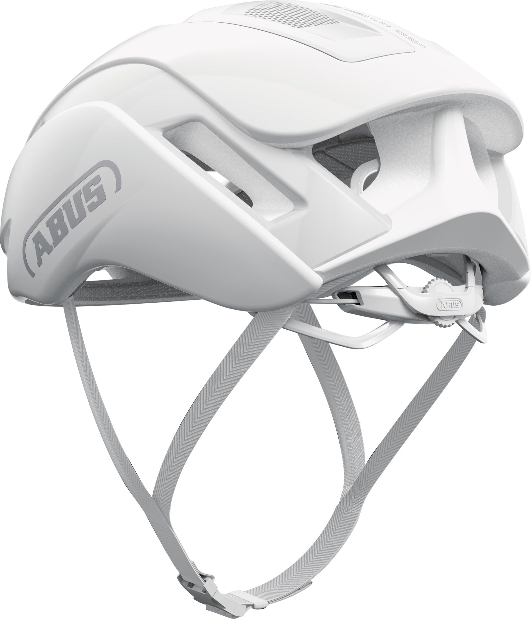 ABUS GameChanger 2.0 Road Aero Elite Helmet in Pure White (Made in Italy)