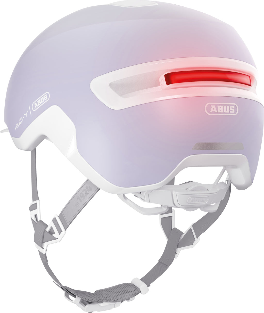 ABUS Hud-Y Pure Urban Helmet in Lavender