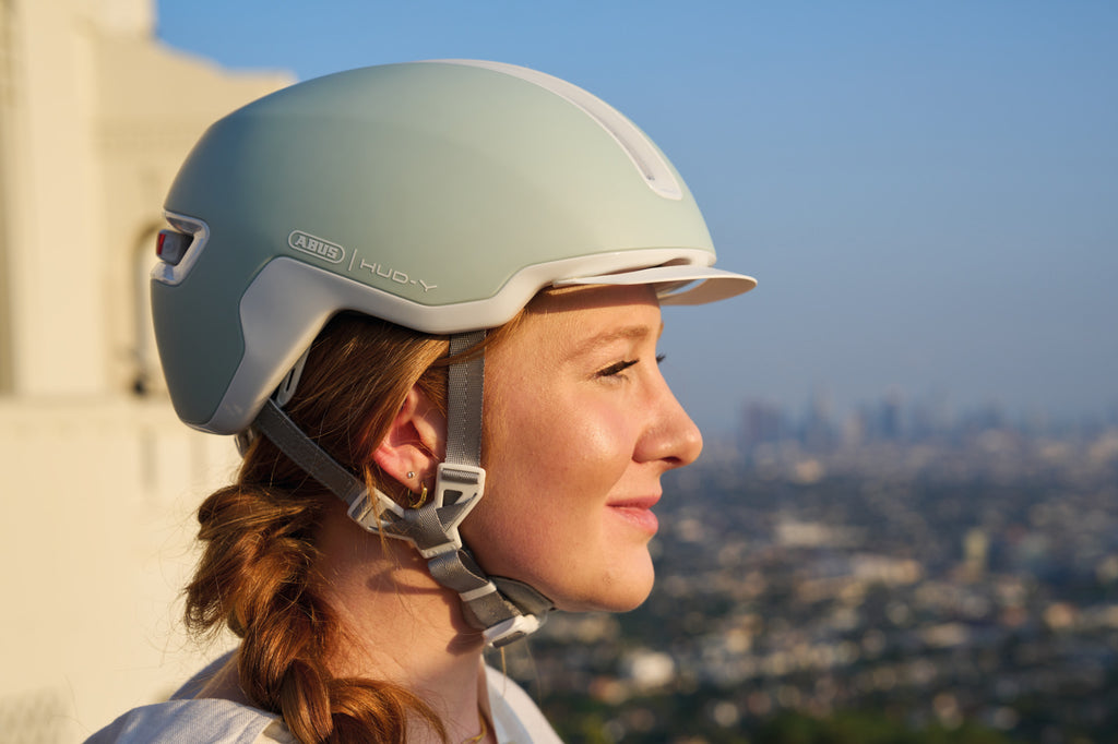 ABUS Hud-Y Pure Urban Helmet in Mint