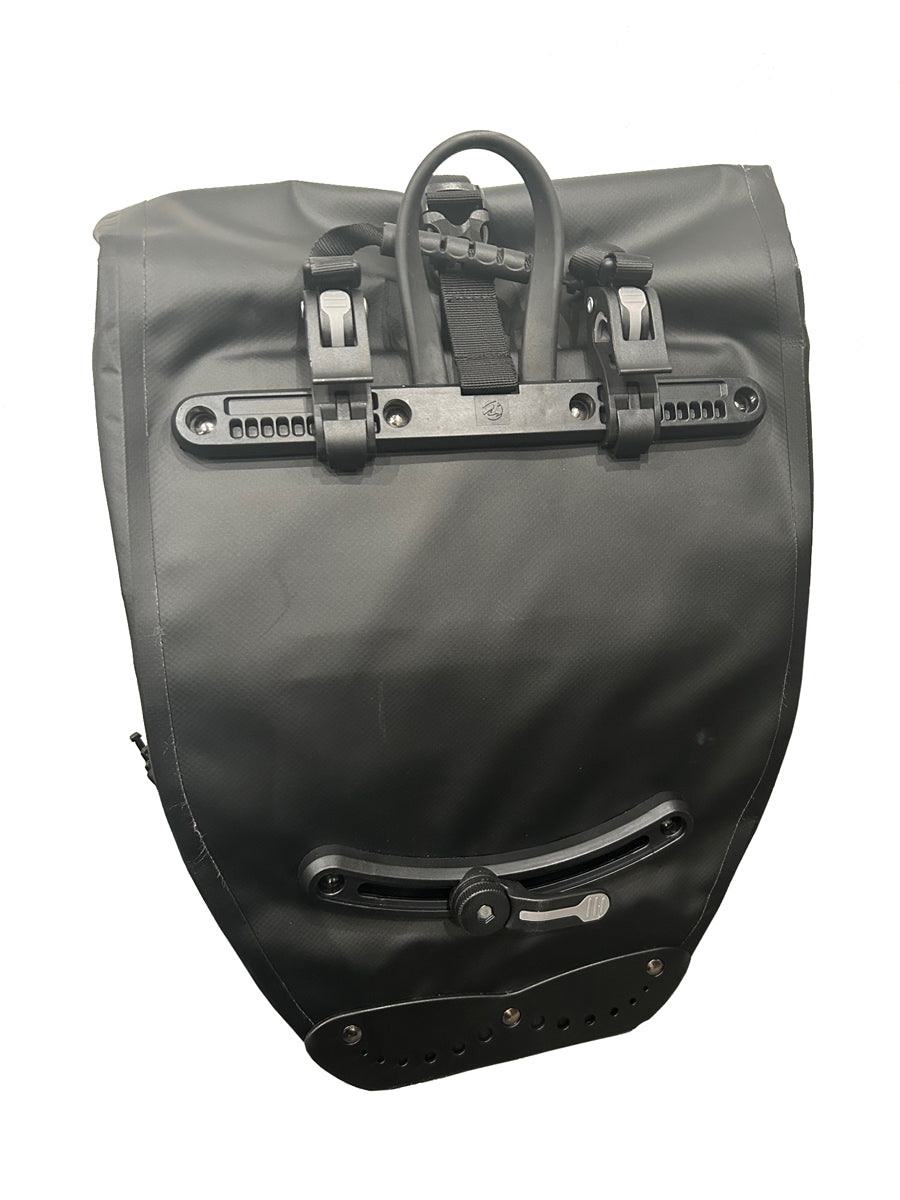 KranX Grampian Waterproof Panniers in Black 48L (Pair)