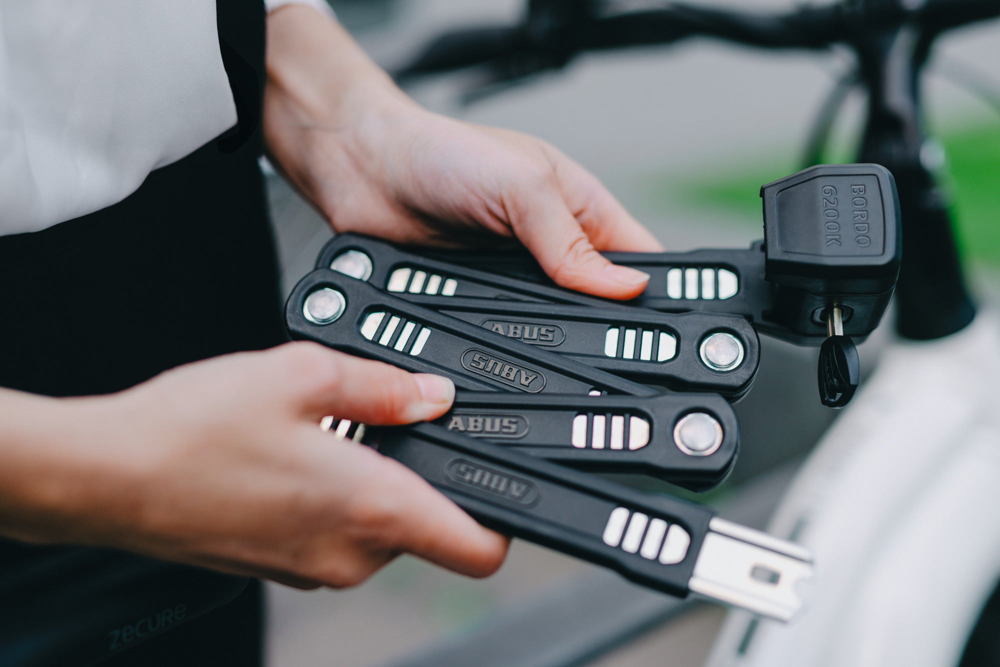 ABUS Bordo 6200K Folding Lock 90cm (Gold Sold Secure)