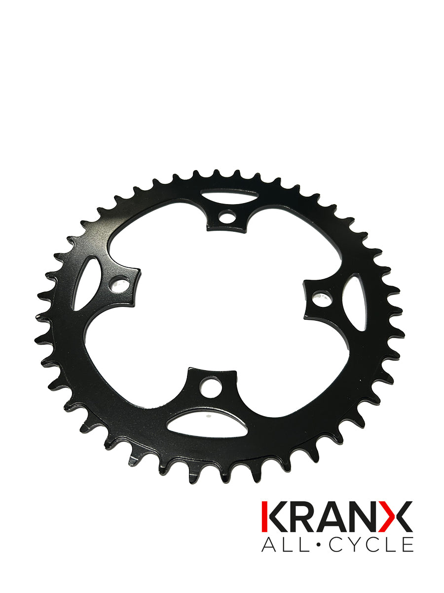 KranX 'E-Bike' 104BCD Narrow-Wide Steel Chainring