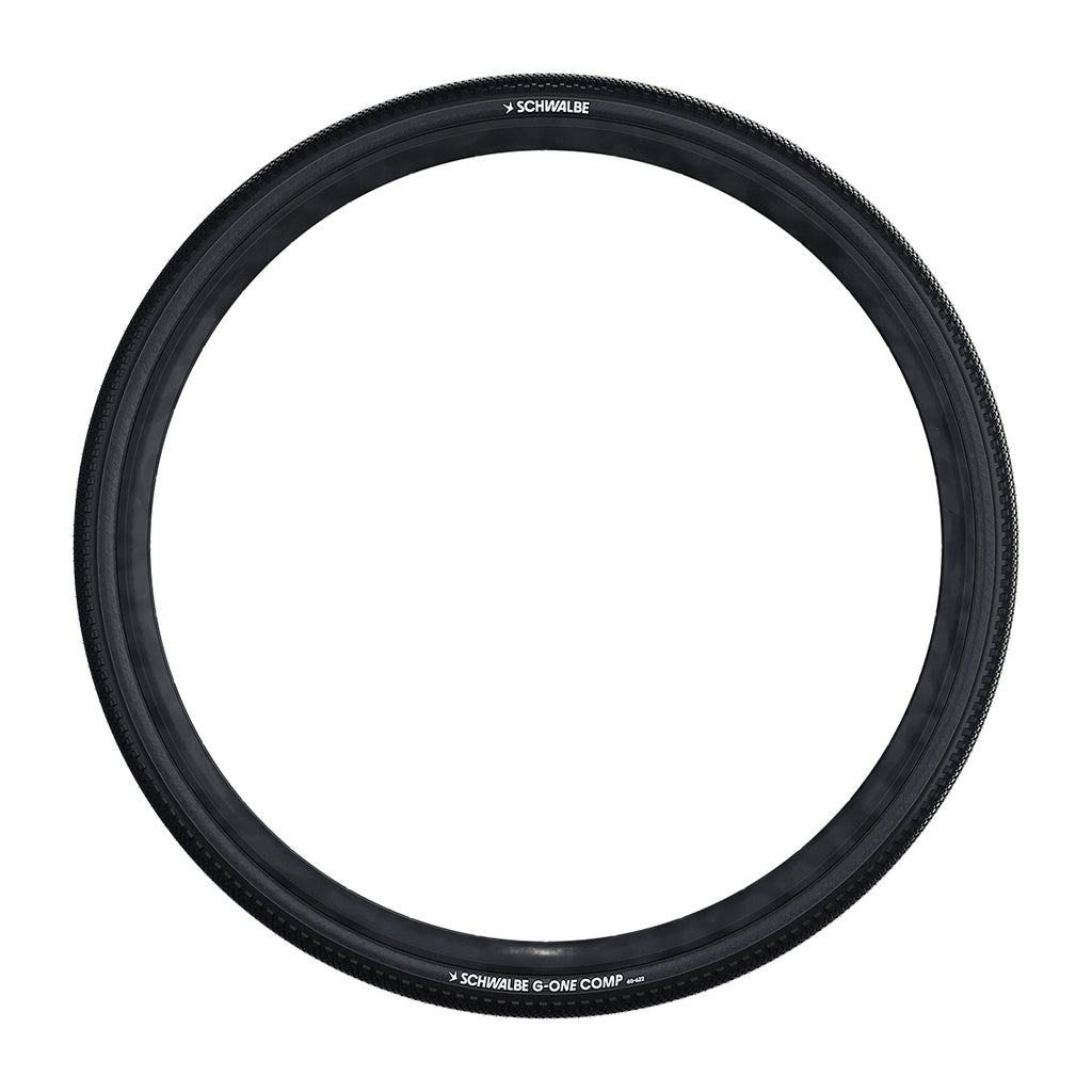 Schwalbe G-One Comp K-Guard Gravel Tyre in Black (Wired)