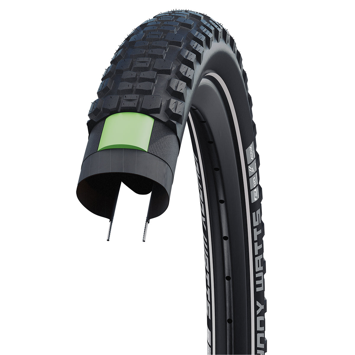 Schwalbe Johnny Watts LR Addix Performance E-SUV Tyre in Black/Reflex (Wired)