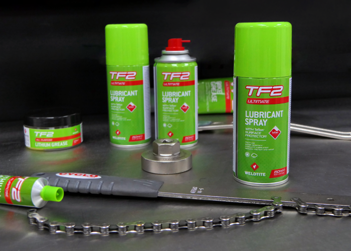 Weldtite Ultimate TF2 Spray Lube + Teflon - 150ml