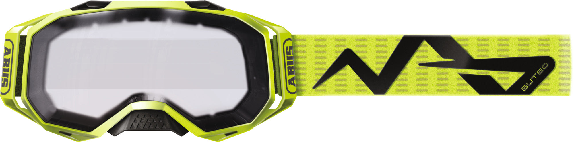 ABUS Buteo Goggles in Neon Yellow