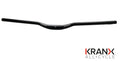 KranX 35.0mm Riser Alloy Handlebars in Black. Size: 800mm