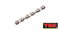 Yaban S8 S 8 Speed Chain in Silver/Brown (Boxed)