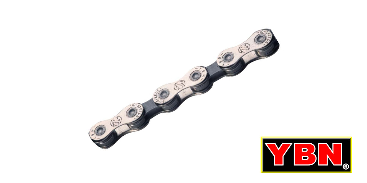 Yaban S10 S 10 Speed Chain in Silver/Grey (Loose) - SILVER/GREY / 1/2" x 11/128"