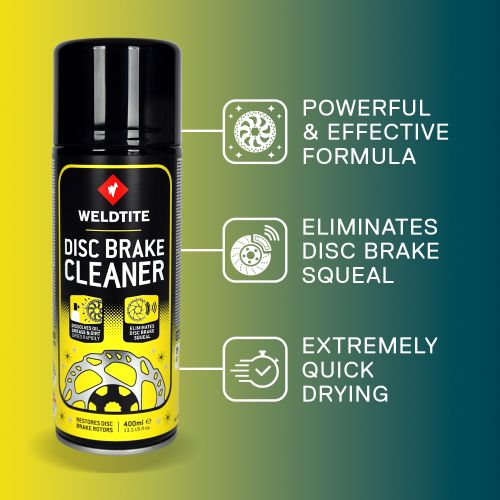 Weldtite Dirtwash Disc Brake Cleaner Workshop Spray - 400ml