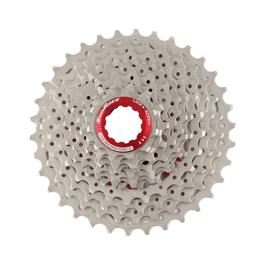 SunRace CSRZ800 - 12-Speed Road Cassette 11-36T in Metallic