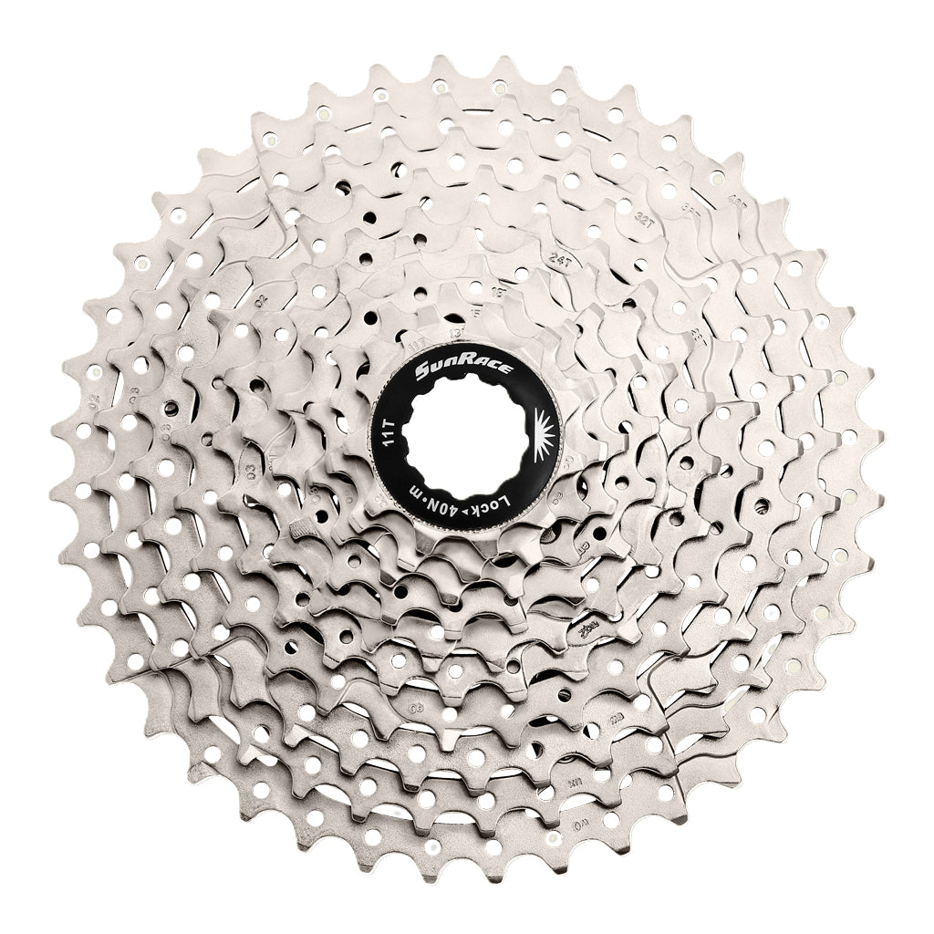 SunRace CSMS2 - 10-Speed MTB Cassette 11-51T in Metallic