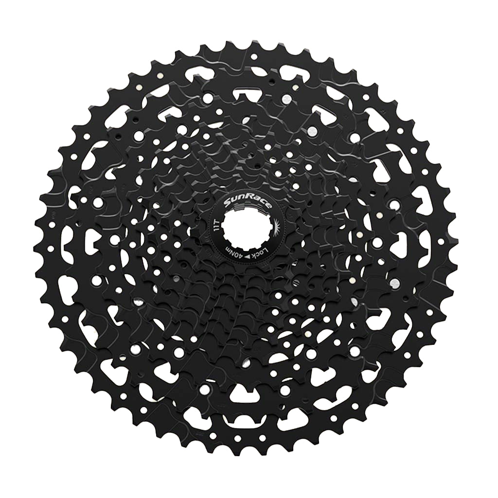SunRace CSUX400 LinkGlide-Cues 11 Speed Cassette 11-50T in Black