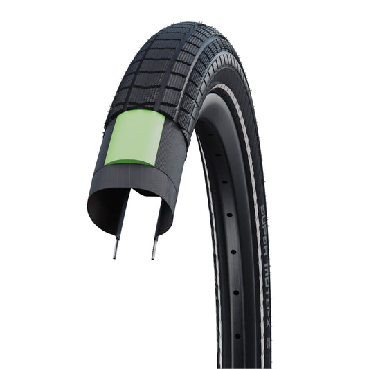 Schwalbe Super Moto-X Active Reinforced Urban Tyre in Bronze 20 x 4.00" (Wired)