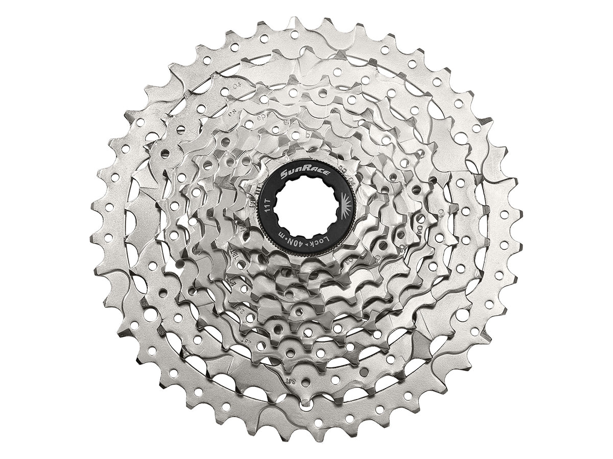 SunRace CSM980 - 9-Speed MTB Cassette 11-42T in Nickel