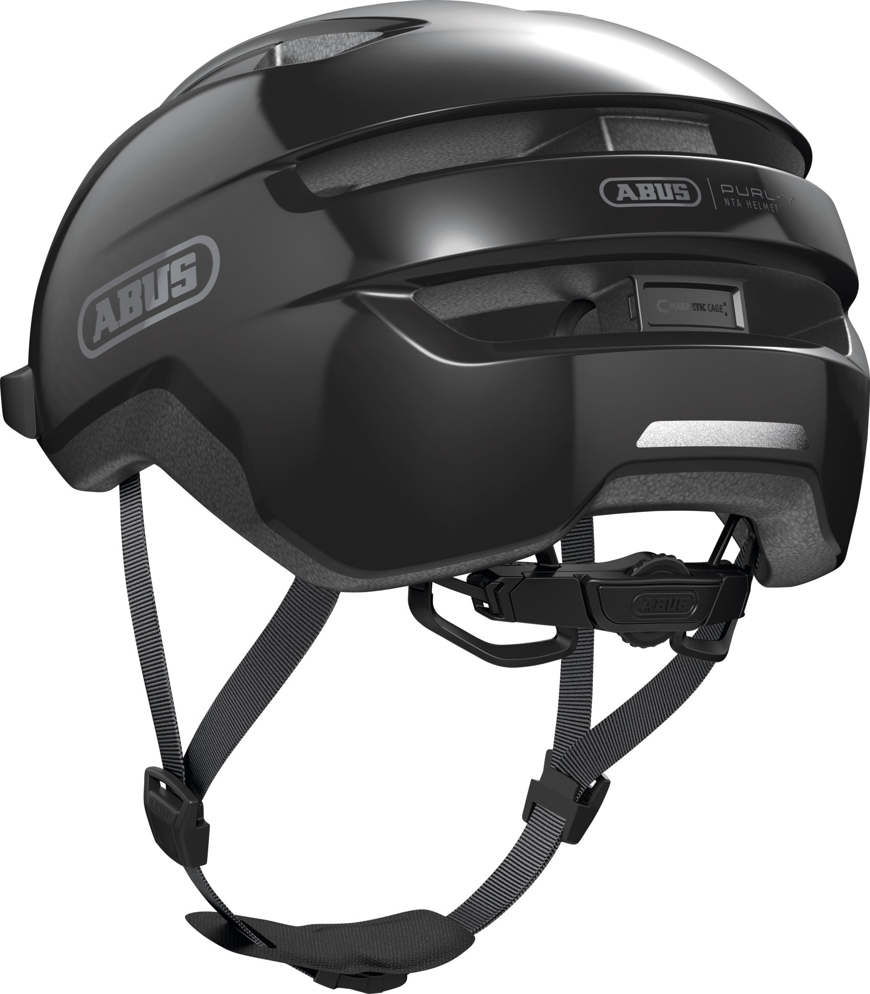ABUS Purl-Y Urban Helmet in Shiny Black
