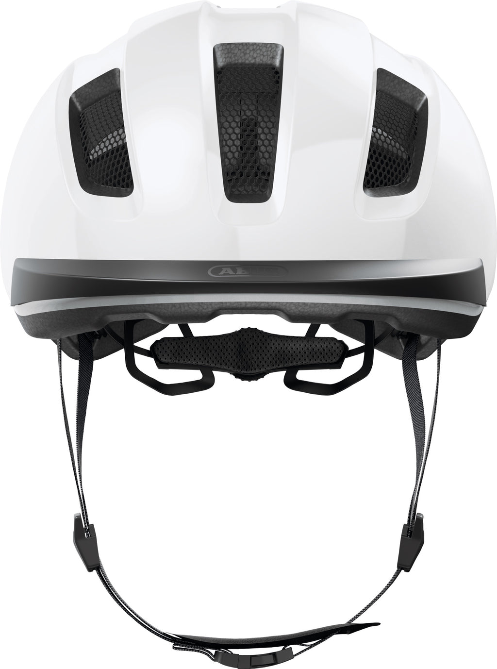 ABUS Purl-Y Urban Helmet in Shiny White
