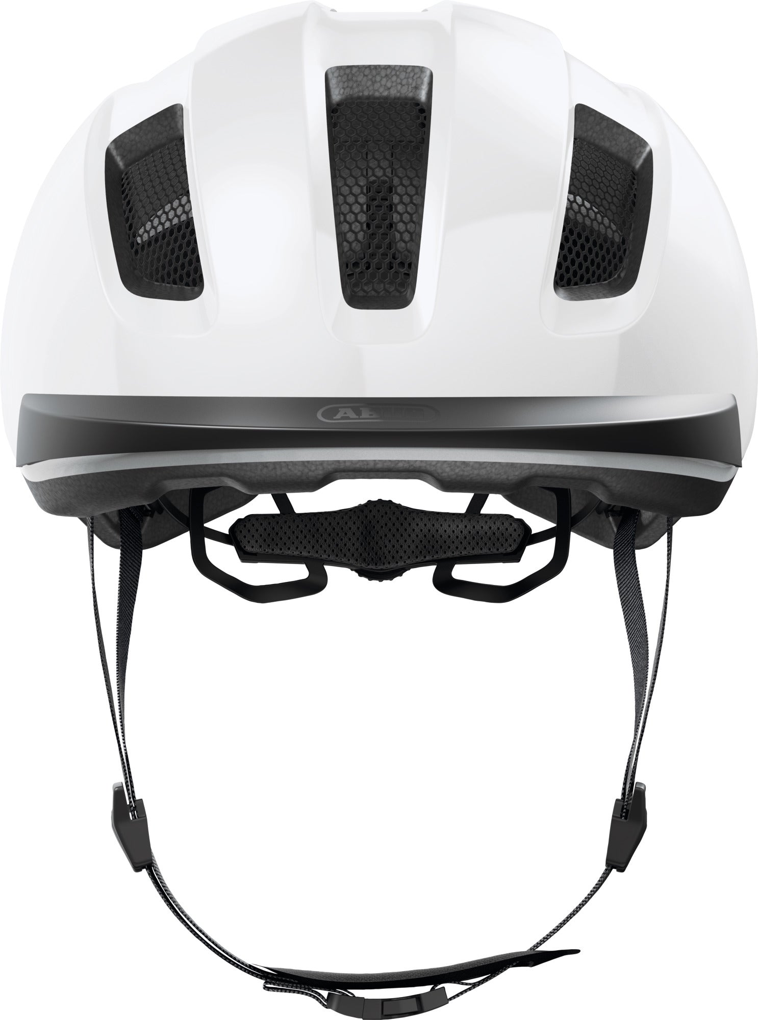 ABUS Purl-Y Urban Helmet in Shiny White