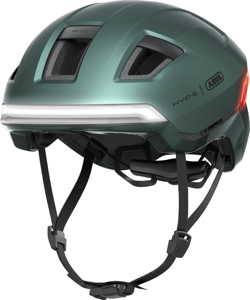 ABUS HYP-E Urban Commuting Helmet in Jungle Green (Pre-Order - Due Summer '25)
