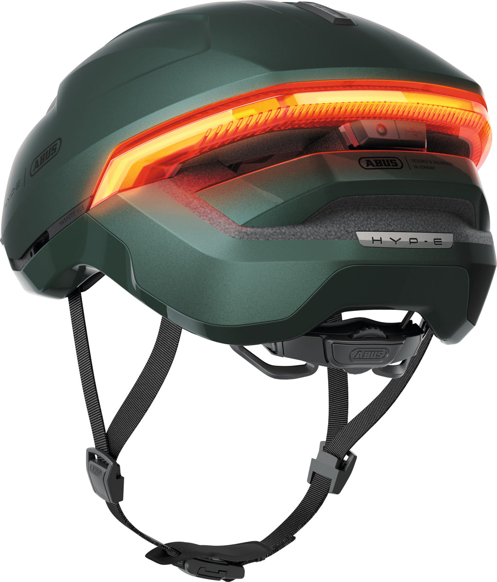 ABUS HYP-E Urban Commuting Helmet in Jungle Green (Pre-Order - Due Summer '25)