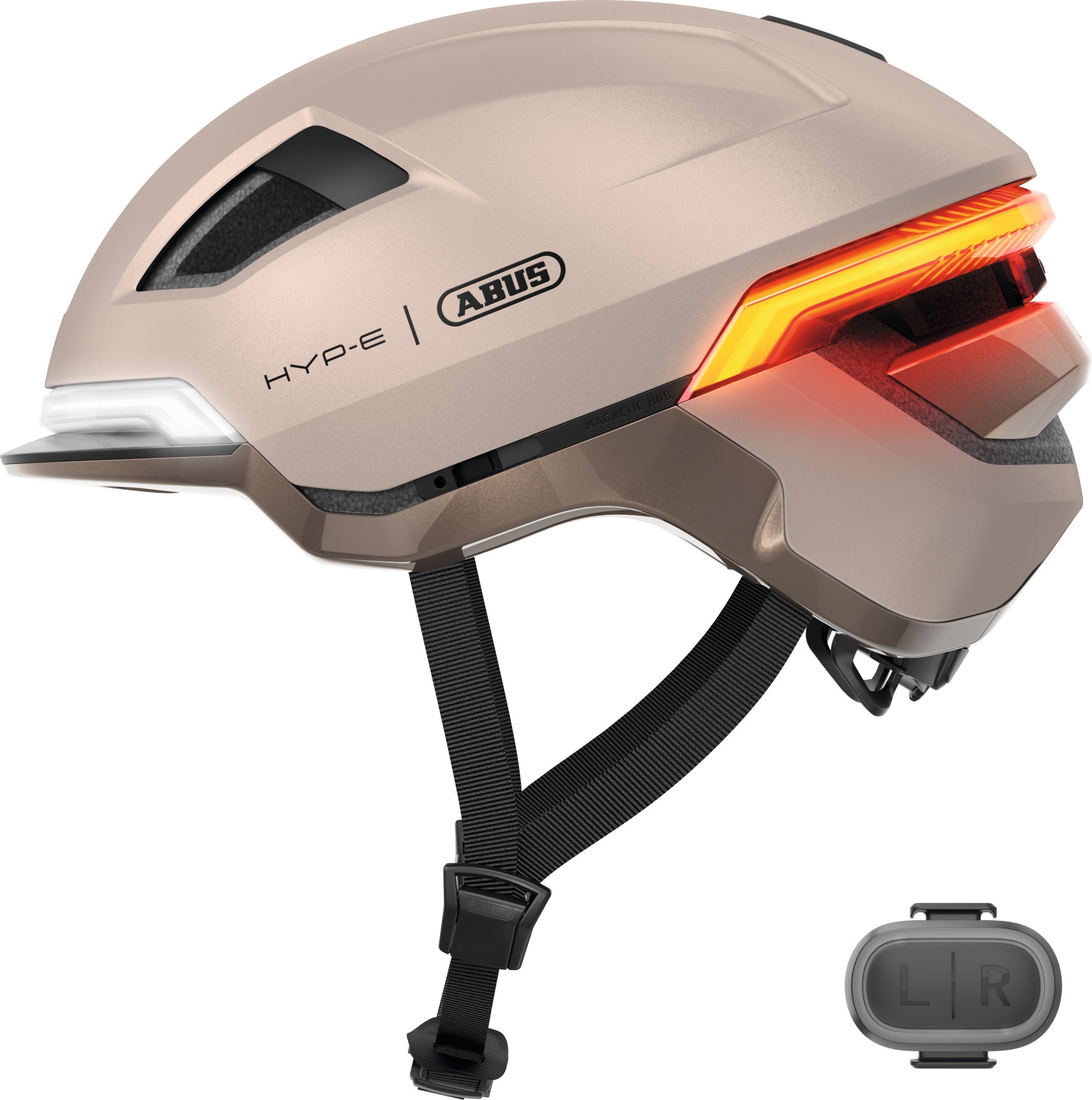 ABUS HYP-E Urban Commuting Helmet in Champagne Gold (Pre-Order - Due Summer '25)
