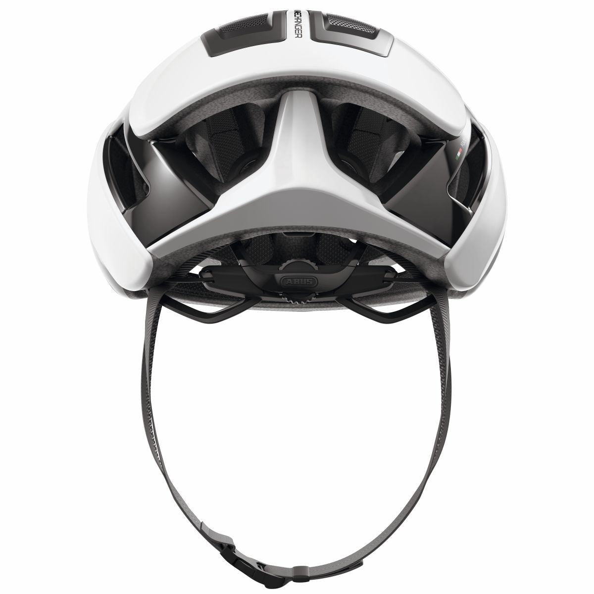 ABUS GameChanger 2.0 Road Aero Elite Helmet in Shiny White (Made in Italy)