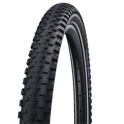 Schwalbe Marathon Plus MTB SmartGuard Tyre in Black/Reflex