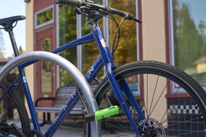 ABUS Ultra Mini Ultimate 410 U-Shackle Lock 140mm (Silver Sold Secure)