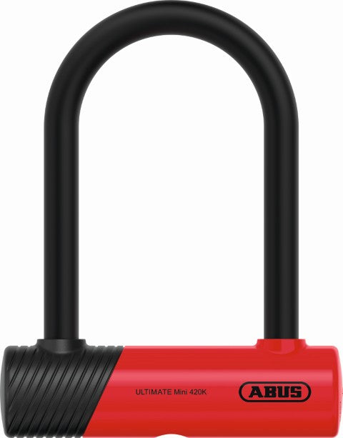 ABUS Ultimate Mini 420 U-Shackle Lock 140mm (Gold Sold Secure)