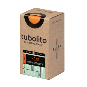 Tubolito Tubo 700C Road 42mm Presta Valve in Black (700 x 18-32mm)