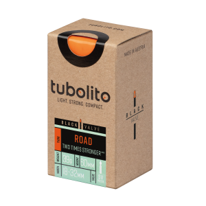 Tubolito Tubo 700C Road 60mm Presta Valve in Black (700 x 18-32mm)