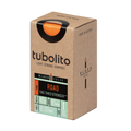 Tubolito Tubo 700C Road 80mm Presta Valve in Black (700 x 18-32mm)