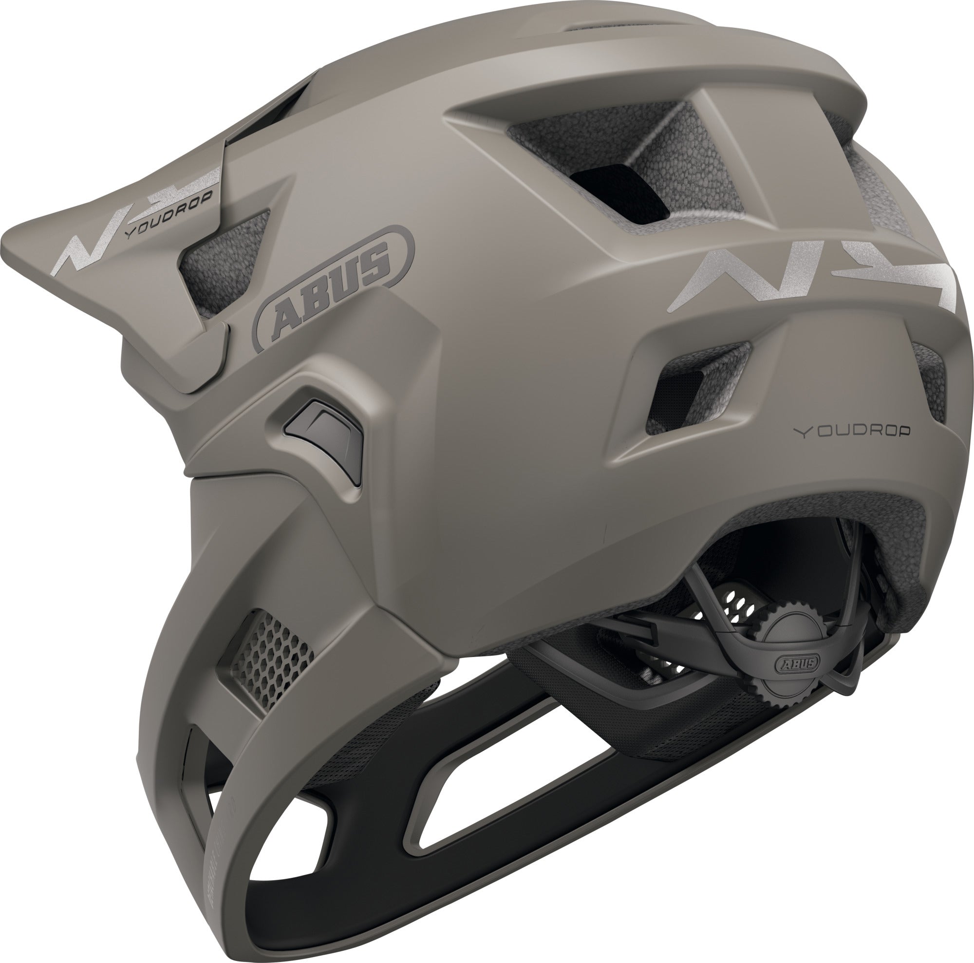 ABUS YouDrop FF Kids Full Face MTB Helmet (48-55cm)