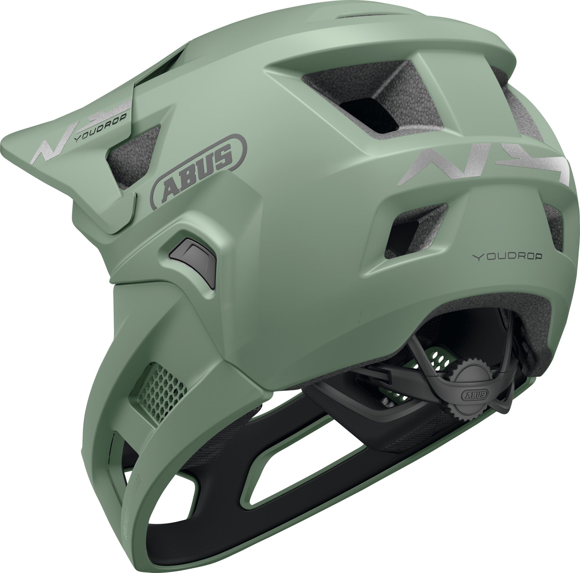 ABUS YouDrop FF Kids Full Face MTB Helmet (48-55cm)