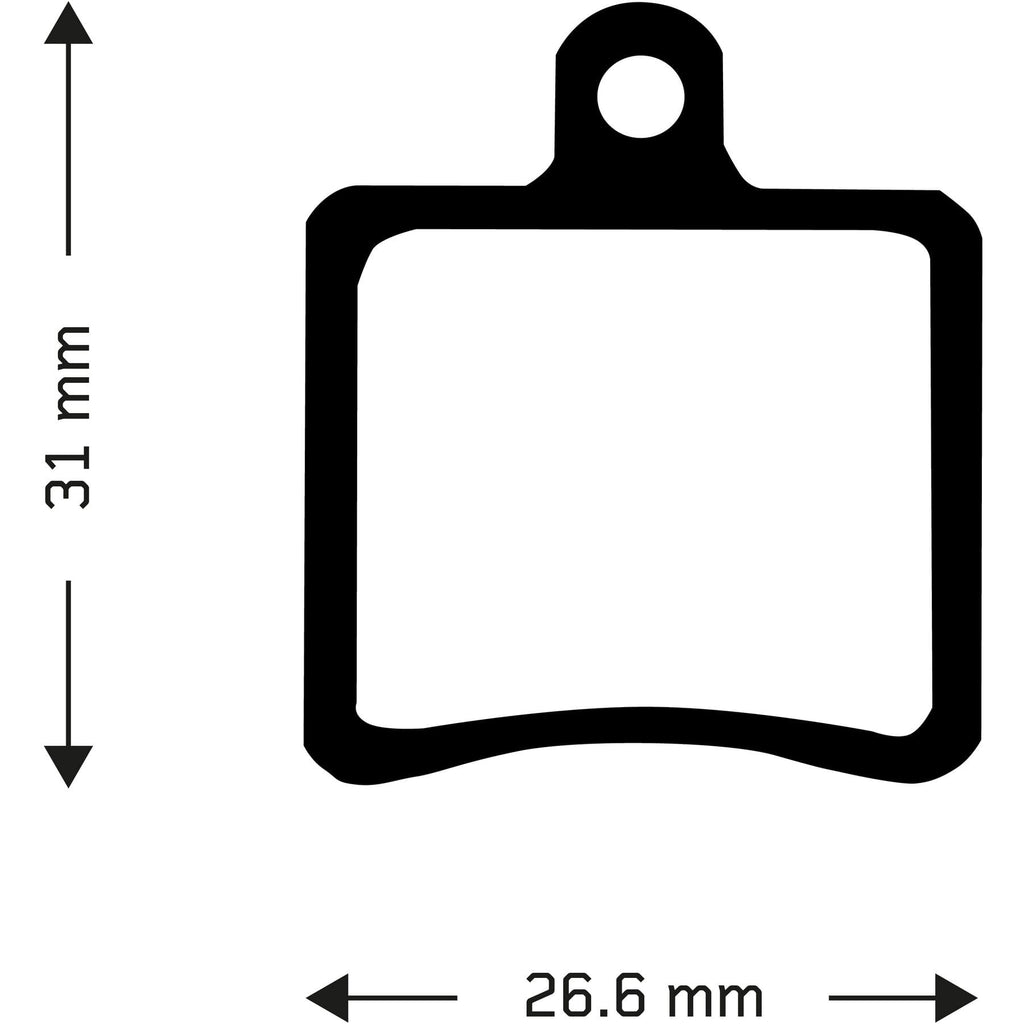 Organic Disc Brake Pads For Hope Mini Callipers Aztec